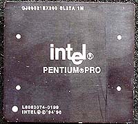 Pentium Pro 200MHz 1024K版 表