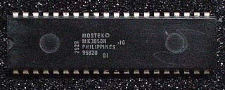 MOSTEK F-8 CPU ̂Q@HƋKiiH