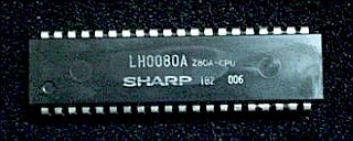 SHARP製Z80A初期型