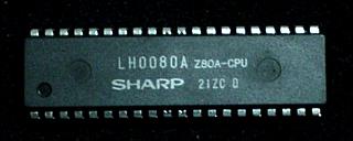 SHARP製Z80A後期型