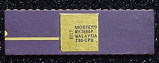 MOSTEK Z80 3