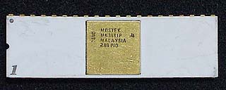 MOSTEK Z80 PIO Z~bN