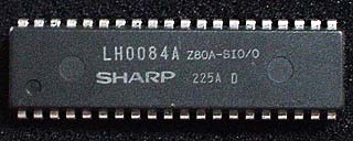 SHARP Z80A SIO/0 ̂P